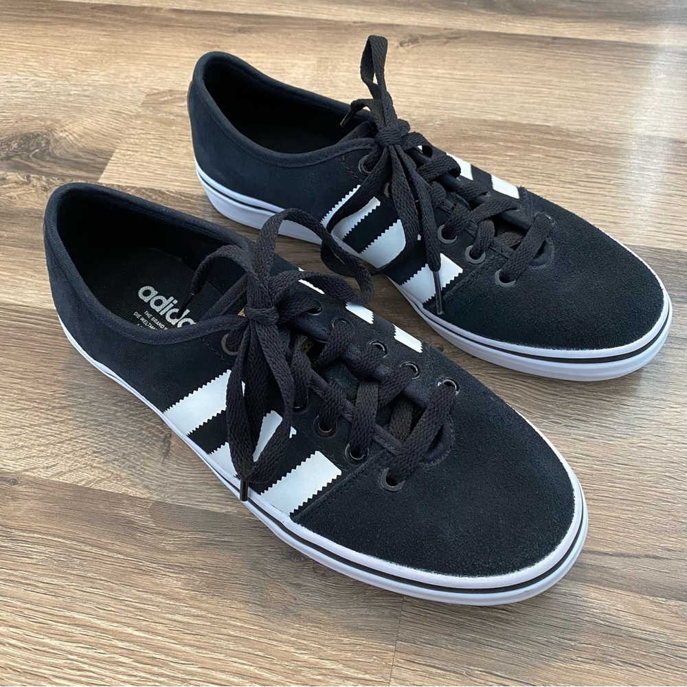 Adidas Adria Og Lo Suede Black Sneakers - Picture 3 of 12